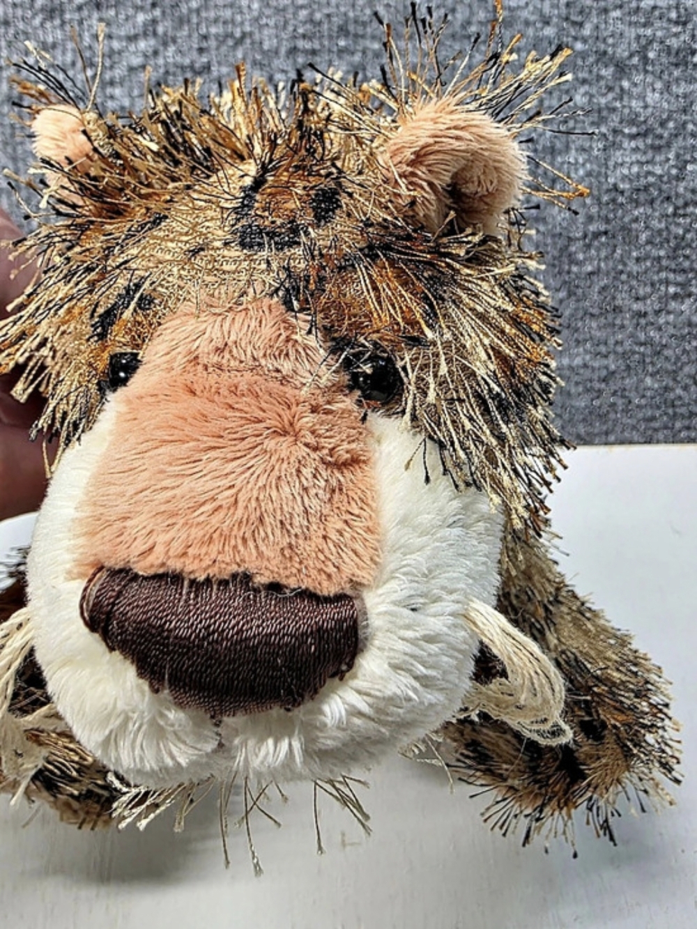 GANZ Webkinz Leopard Plush Animal Toy Brown & White